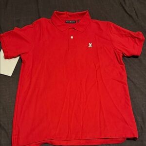 Psycho Bunny Vibrant Red Polo Shirt